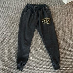 barely worn Wake forest university sweatpants